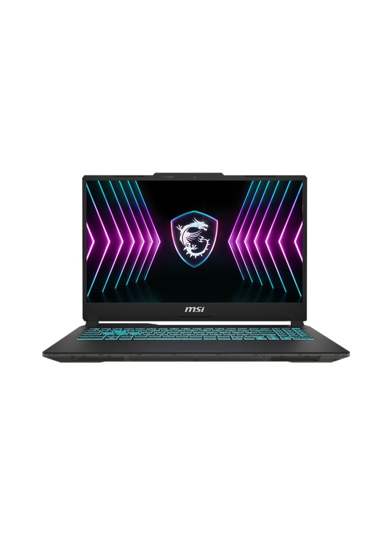إم اس أي LAPTOP MSI  Cyborg 15 A2RUDX  CPU Core 7 240H RAM16G DDR5 8GB*2 HDD 512GB NVMe PCIe SSD Gen4x4 VGA RTX 3050 6GB GDDR6 6GB 15.6 FHD (1920*1080) 144Hz Blue Backlit Gaming Keyboard Windows 11Home A 2 Years Warranty ( 9S7-15K111-2081) english_arabic Translucent Black - Image 1